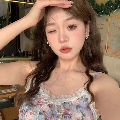 Earring Alloy Huggie Butterfly