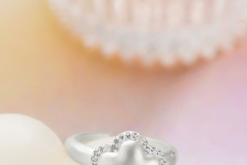 Face Flower Ring Smiley Open