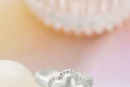 Face Flower Ring Smiley Open