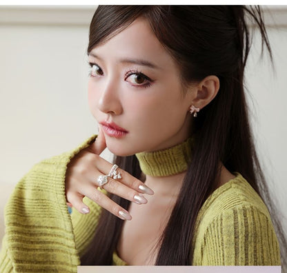 Face Flower Ring Smiley Open