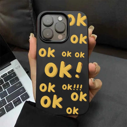 Lettering Case Phone