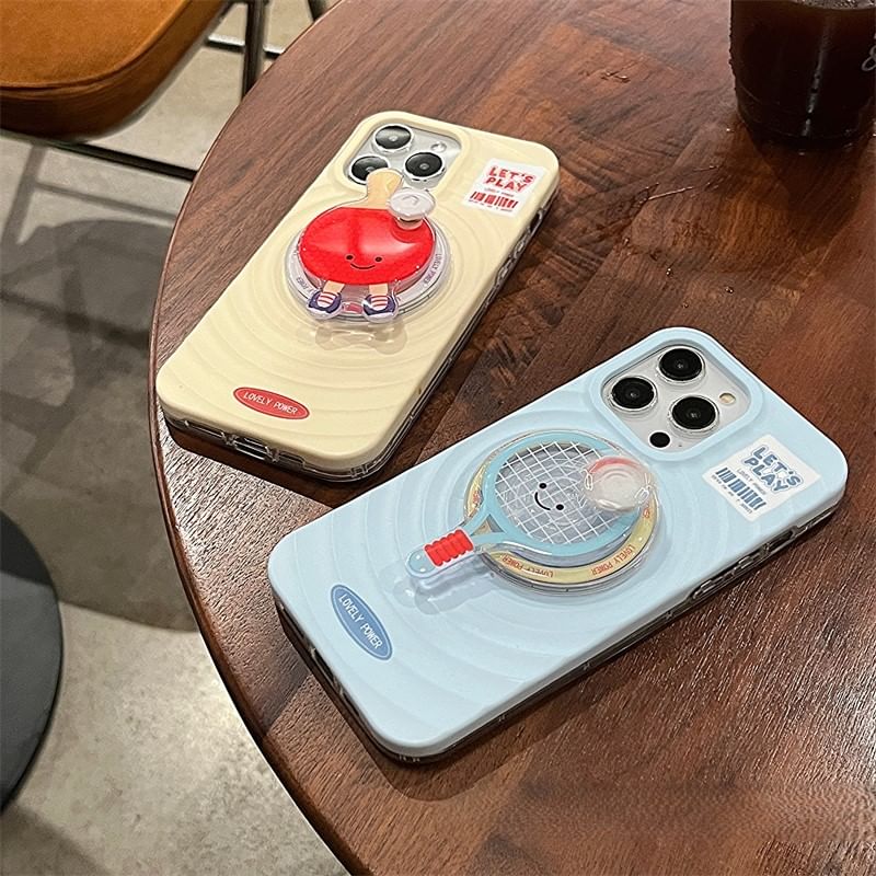 Phone with Lettering MagSafe) (Compatible Magnetic Case