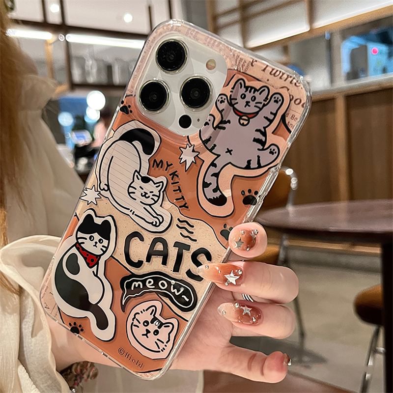 Cat Case Set Phone Strap /