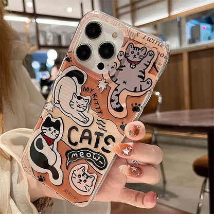 Cat Case Set Phone Strap /