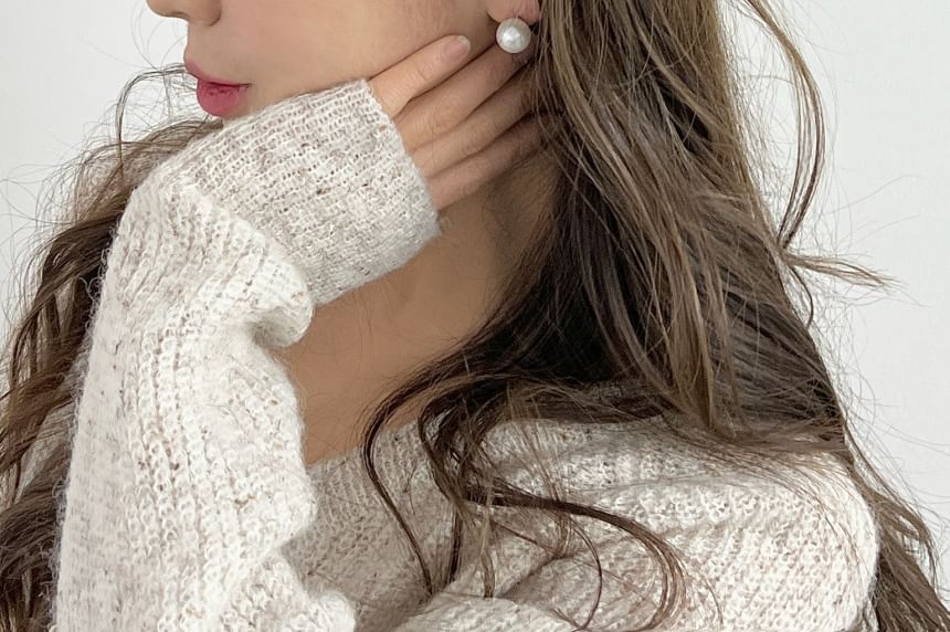 Faux Knot Pearl Headband