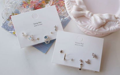 of 6: Earring Star Set