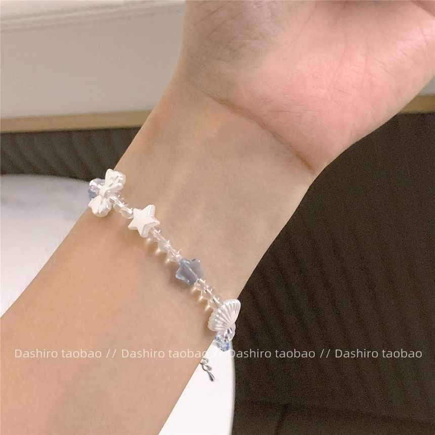 Beaded Bracelet Star Shell