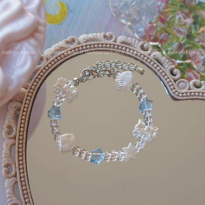 Beaded Bracelet Star Shell