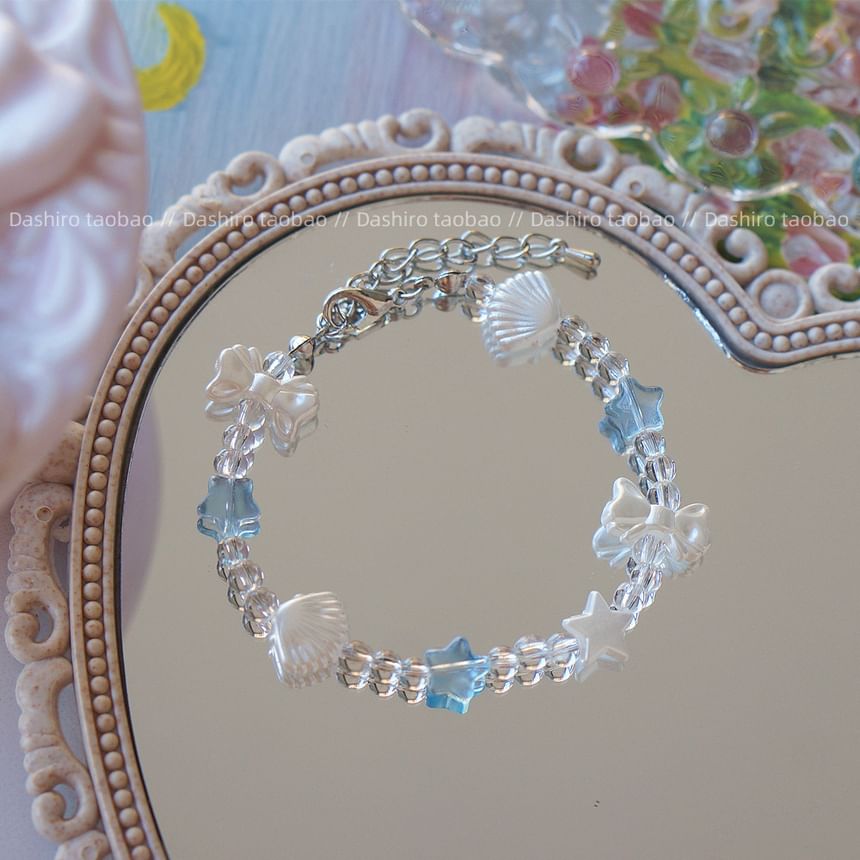 Beaded Bracelet Star Shell