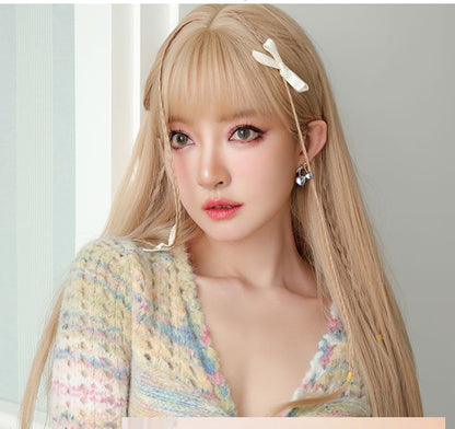 Stud / Cherry Clip-On Heart Earring