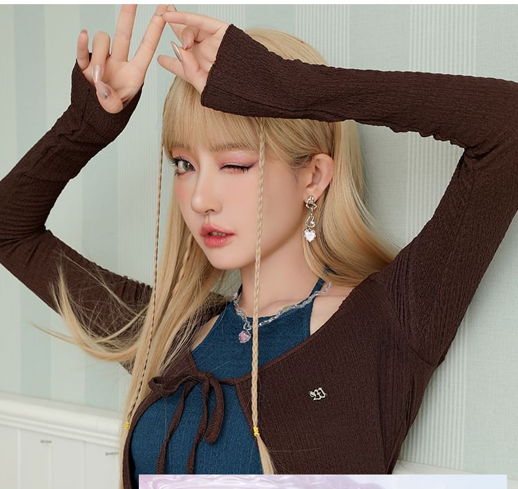 Heart Strawberry Rhinestone Necklace