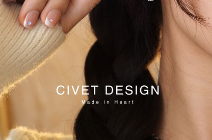 Clip Earring On / Coffee Stud