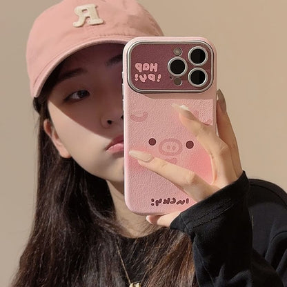 Phone Faux Case Leather Animal