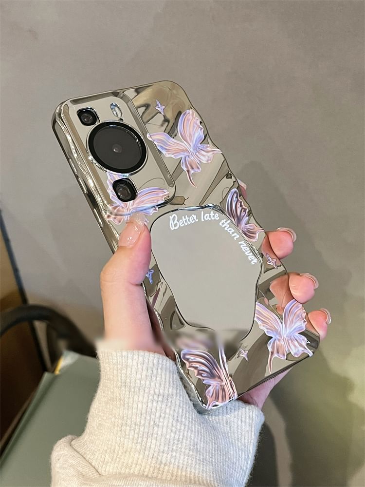 Butterfly Case Set Strap Phone Mirrored /