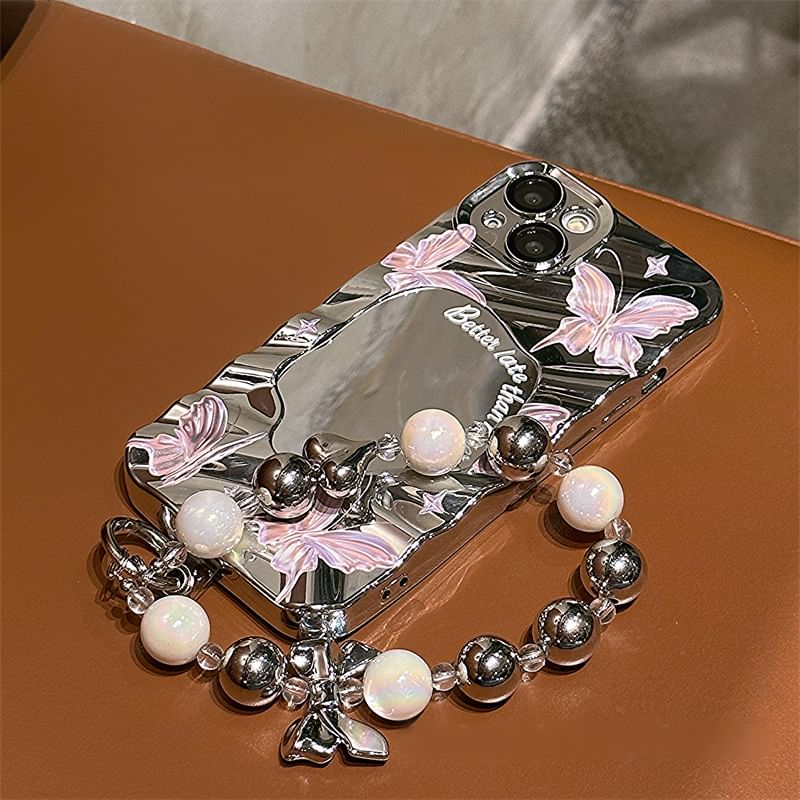 Butterfly Case Set Strap Phone Mirrored /