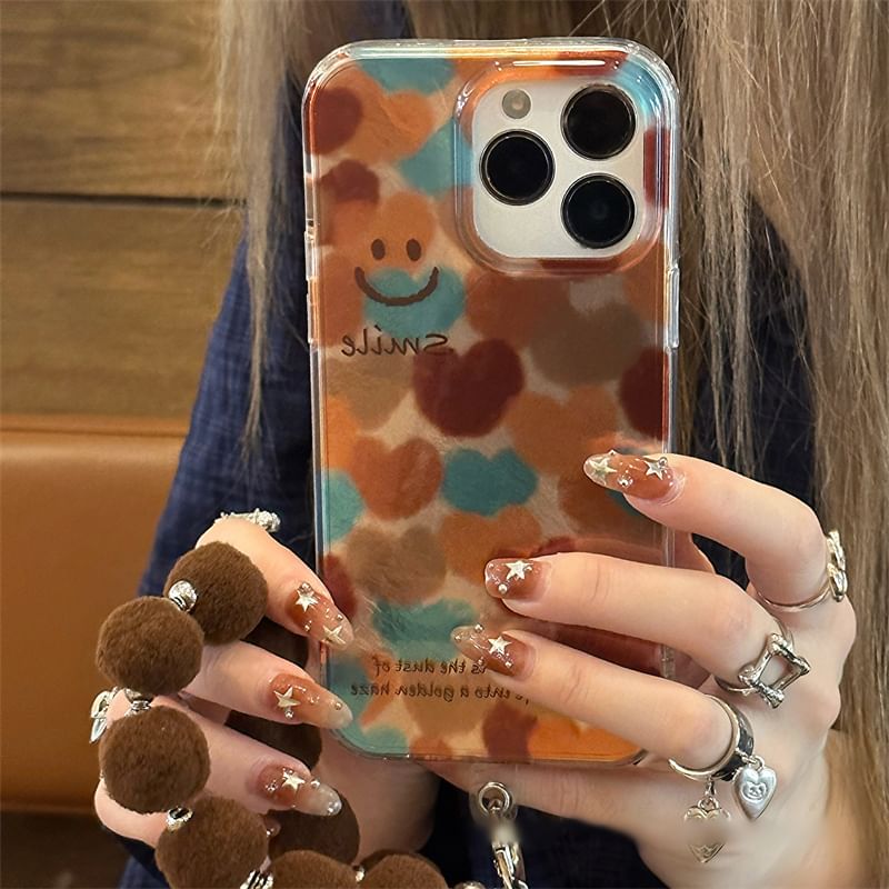 Pom Smiley Strap Case / Phone Set
