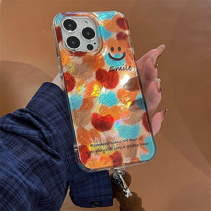 Pom Smiley Strap Case / Phone Set