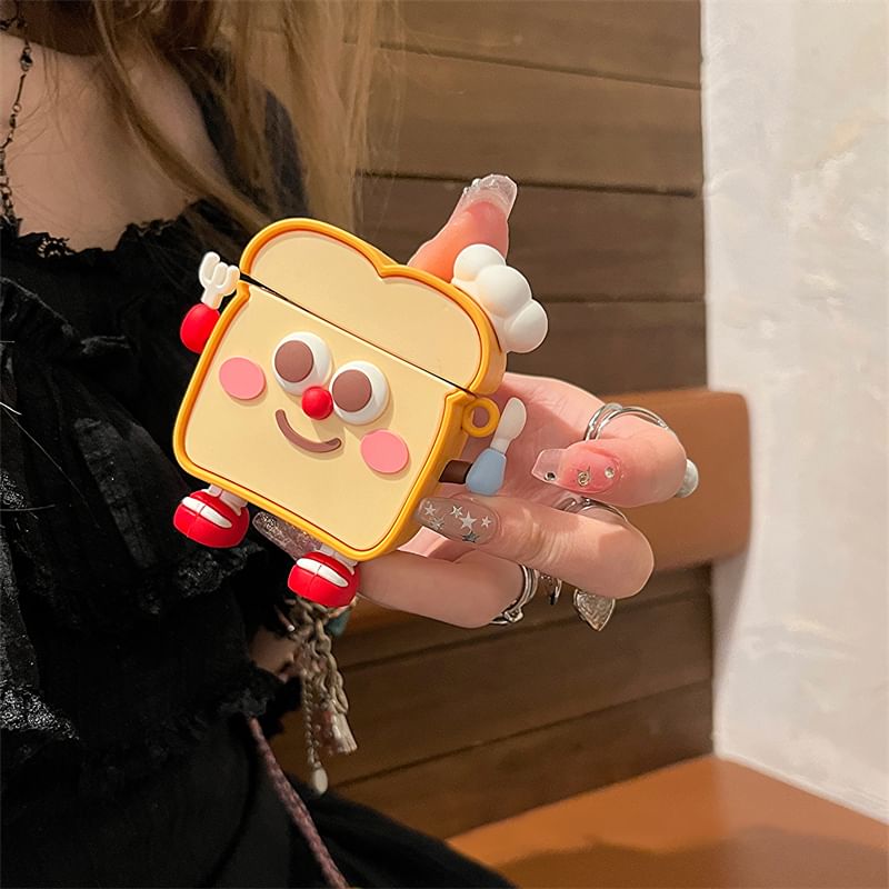 Pro Skin AirPods Charm / Earphone Case Set Toast