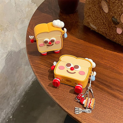 Pro Skin AirPods Charm / Earphone Case Set Toast