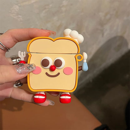 Pro Skin AirPods Charm / Earphone Case Set Toast