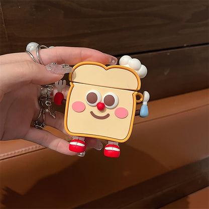 Pro Skin AirPods Charm / Earphone Case Set Toast