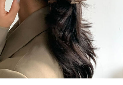 Print Scrunchie Hair Leopard