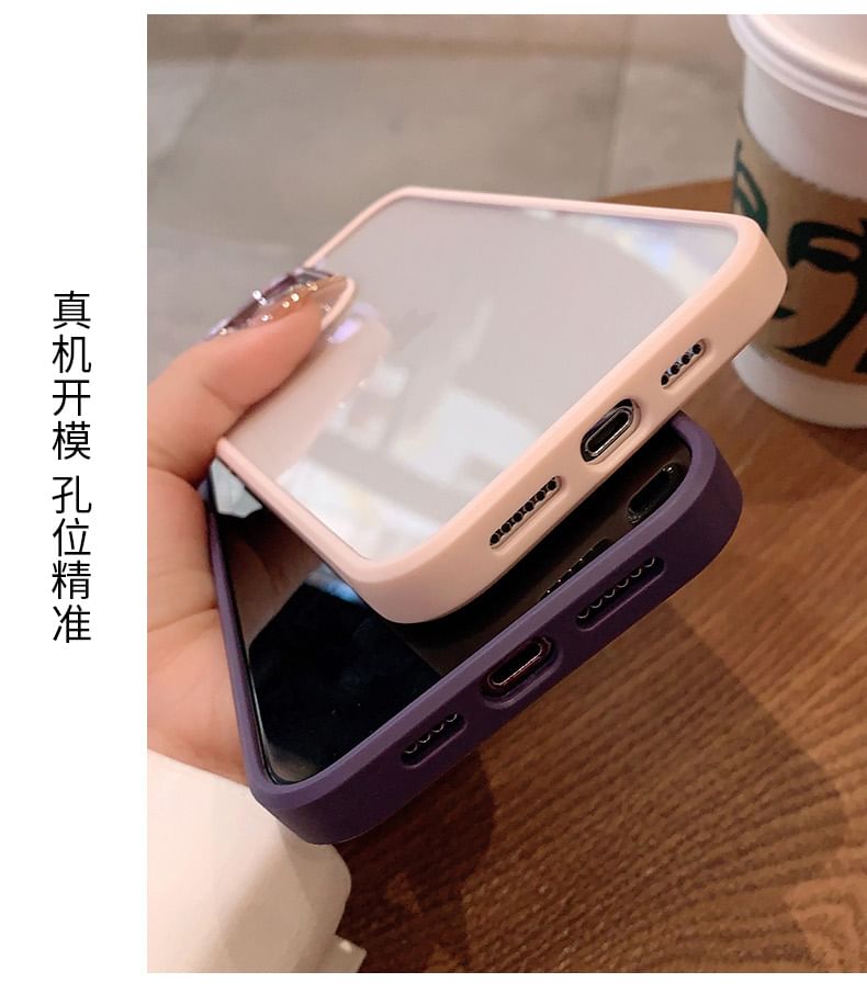 Protection Glitter Lens Case Phone