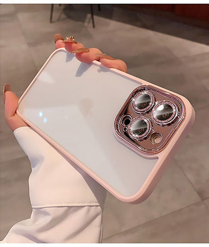 Protection Glitter Lens Case Phone