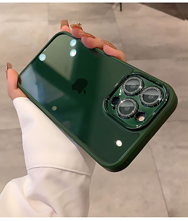 Protection Glitter Lens Case Phone