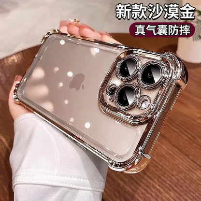 Metallic Case Phone Padded