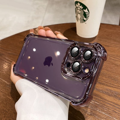 Metallic Case Phone Padded