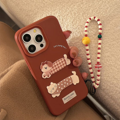 Phone Case Animal Set Strap /