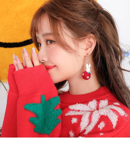 Felt Rabbit Earring Dangle