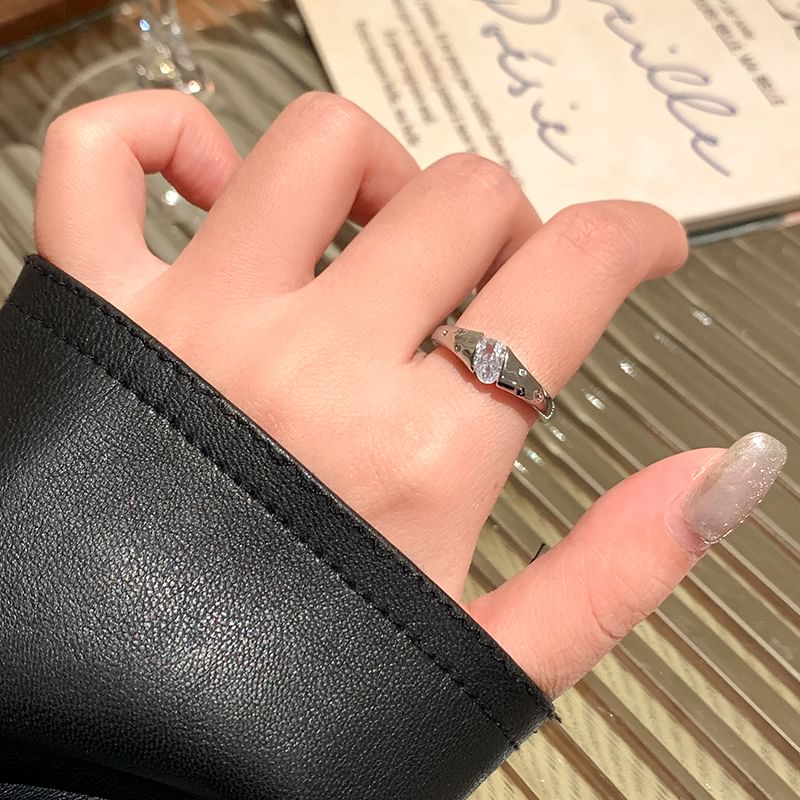 CZ Thick Ring