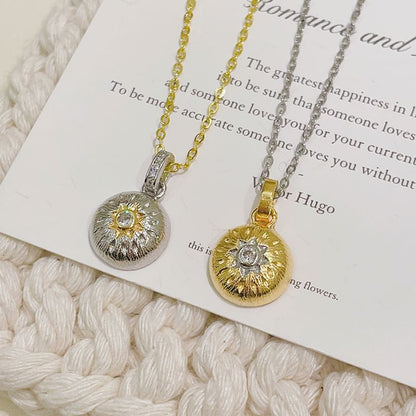 CZ Dome Necklace