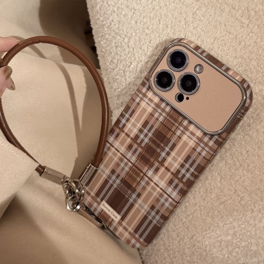 Set / Strap Case Phone Plaid