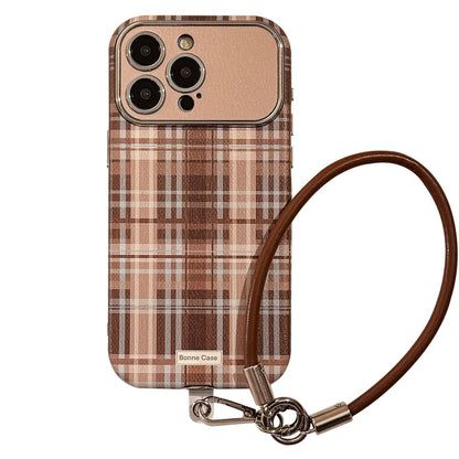 Set / Strap Case Phone Plaid