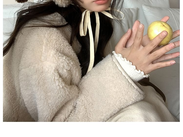 Hat Dog Faux Ear Shearling Trapper