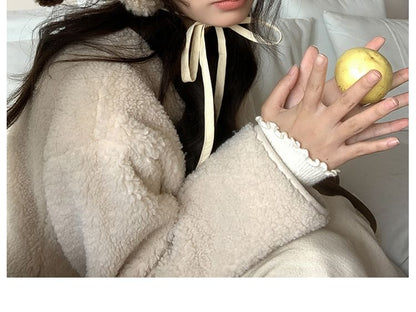 Hat Dog Faux Ear Shearling Trapper