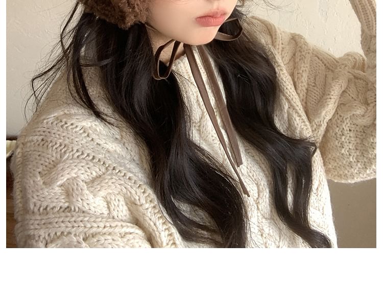 Hat Dog Faux Ear Shearling Trapper