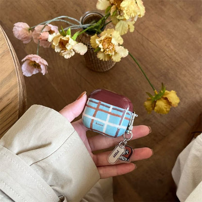 Pro / Case Earphone AirPods Skin Dog Charm Lanyard Plaid