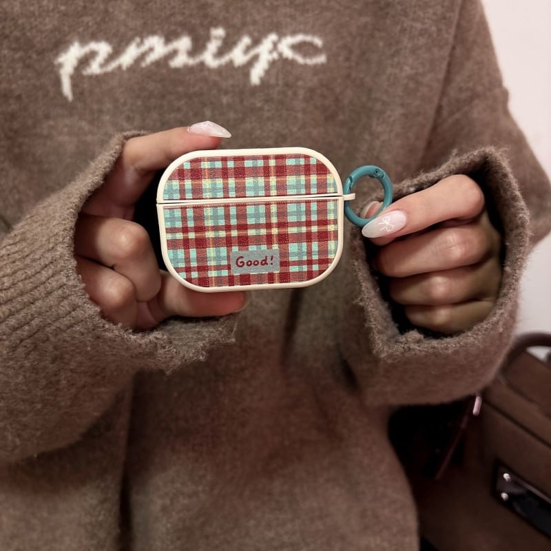 Earphone / AirPods Pro Plaid Case Skin
