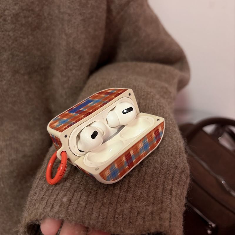 Earphone / AirPods Pro Plaid Case Skin