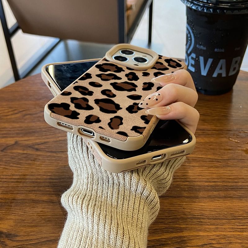 Print Case Leopard Phone