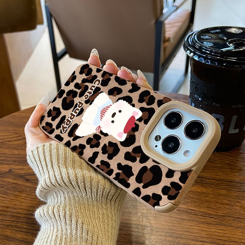 Print Case Leopard Phone