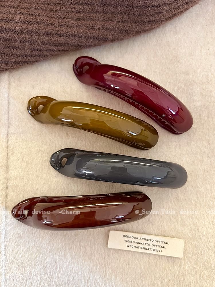 Acrylic Hair Claw Clip