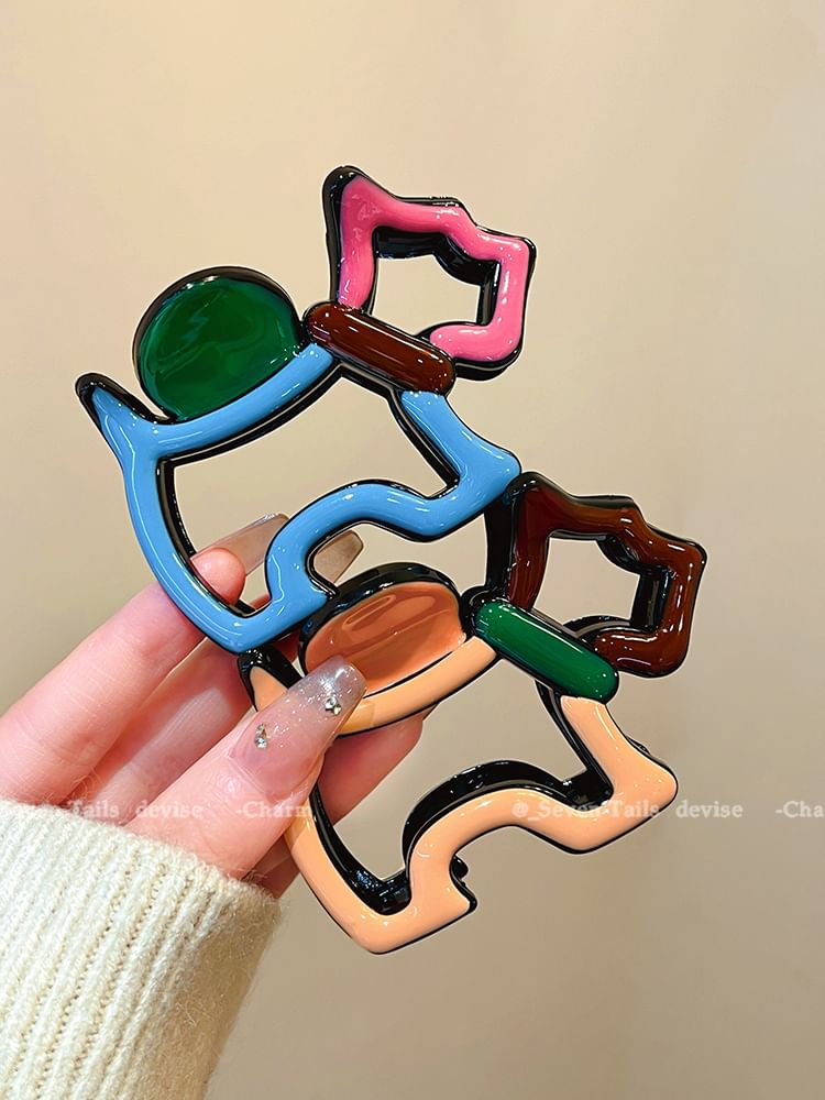 Acrylic Dog Clip Claw Hair