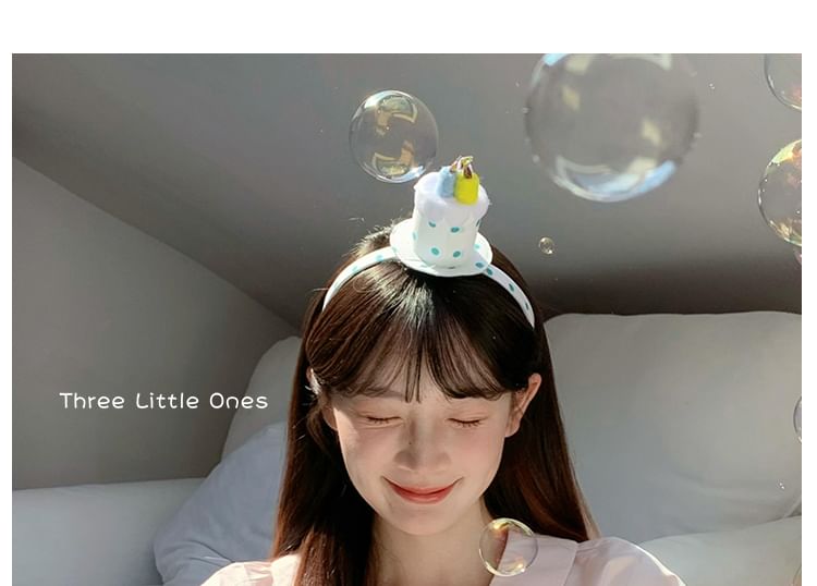 Dot Headband Cake Birthday Polka