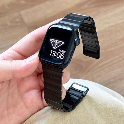 Magnetic / Alloy Set Case Band Protective Apple Bracelet Watch