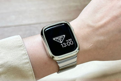 Magnetic / Alloy Set Case Band Protective Apple Bracelet Watch